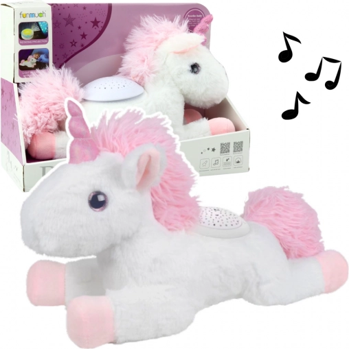 Licorne berceuse avec projecteur et mélodies