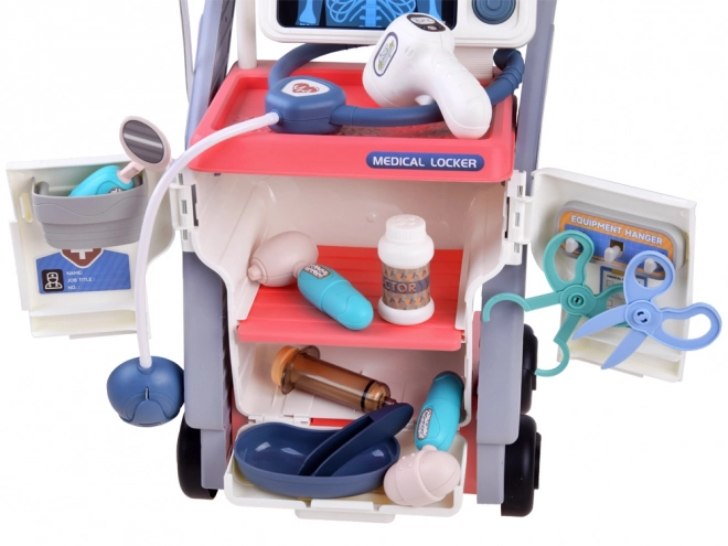 Chariot médical jouet pour enfants