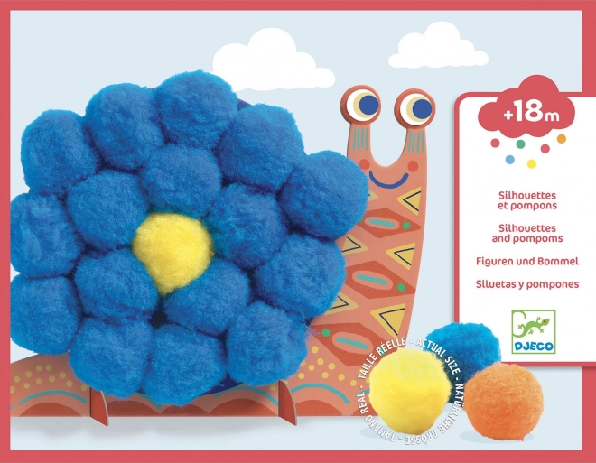 Création d'animaux en pompons Djeco