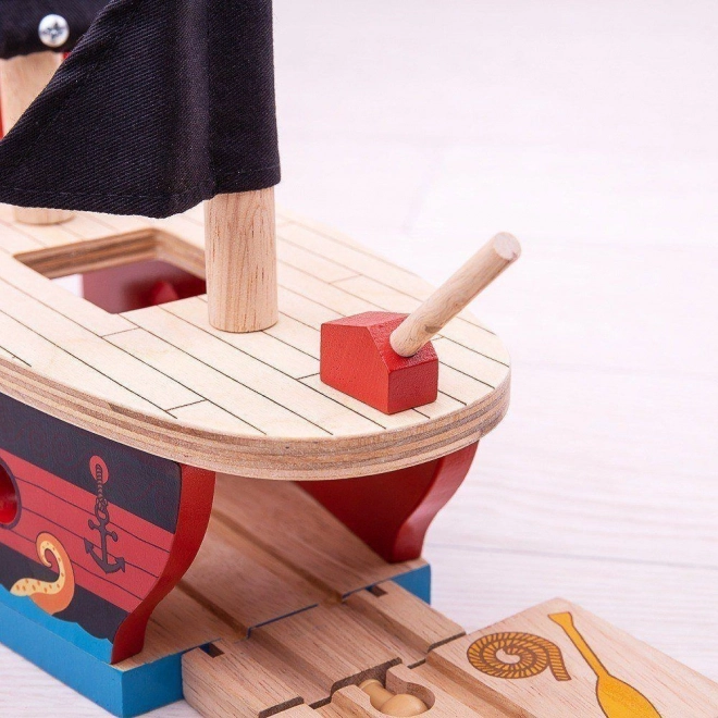 Galère Pirate Bigjigs Rail
