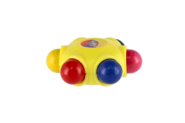Crayons de cire en forme d'étoile 6 couleurs 6cm sur carte
