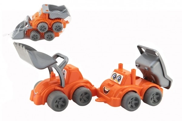 Machines de construction pour enfants - ensemble de 2 petites voitures