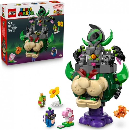 lego super mario prince florian et le château de bowser