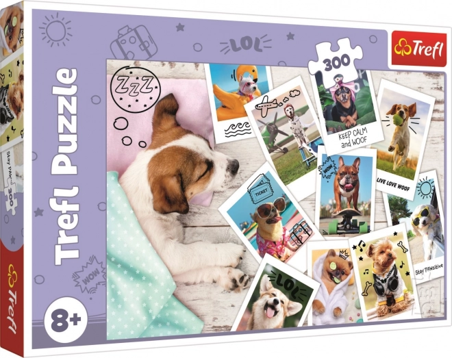 Puzzle 300 pièces - Photos de vacances