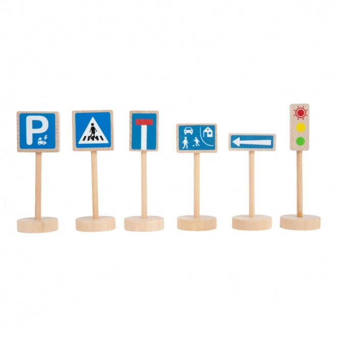 Ensemble de panneaux de signalisation Small Foot 25 pièces