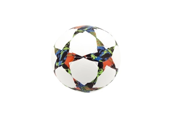 Ballon de football étoilé gonflé cousu 22 cm taille 5