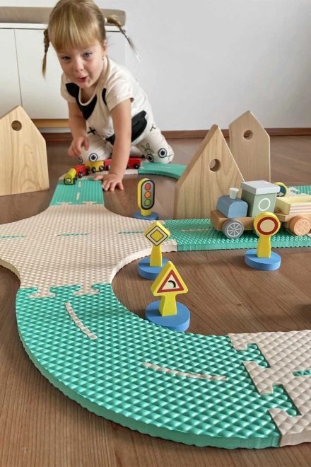 Panneaux de signalisation en mousse
