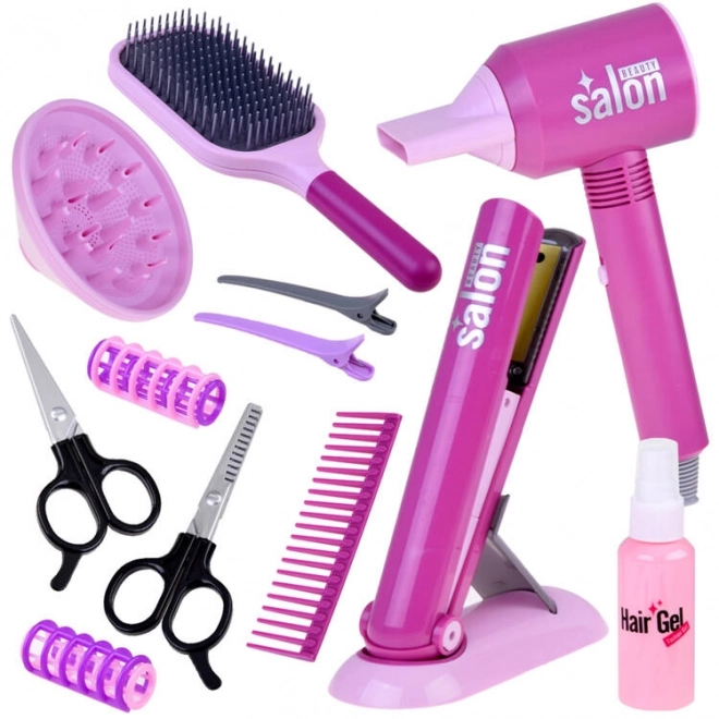 Petite trousse de coiffeuse sèche-cheveux fer à lisser accessoires ZA5215