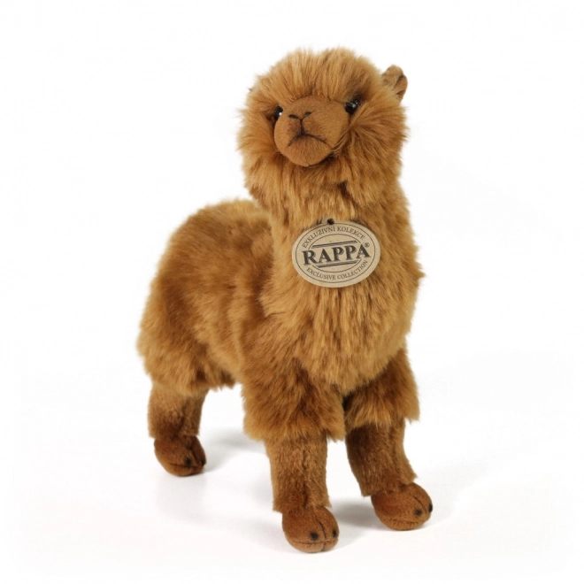Lama alpaga en peluche marron 23 cm ÉCOLOGIQUE