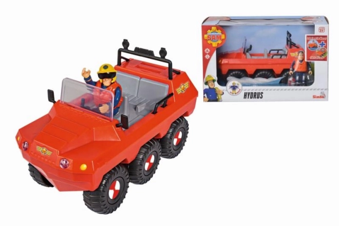 Pompier Sam Auto Hydrus avec figurine