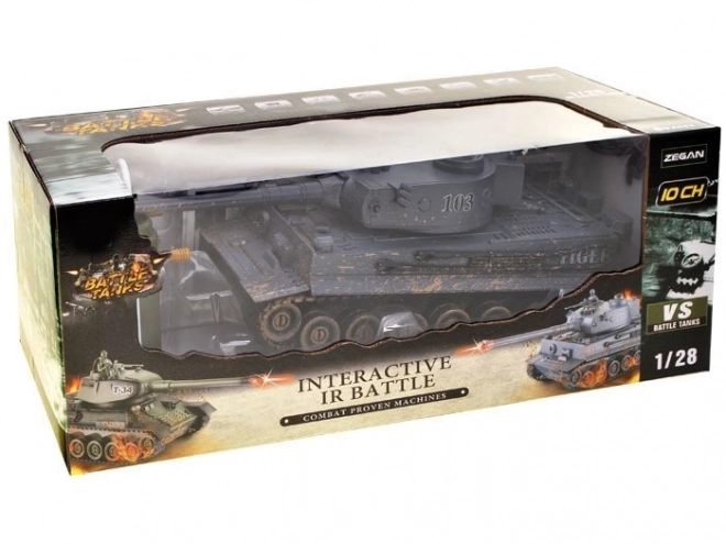 Char de Bataille TIGER 103 1/28 RC0375