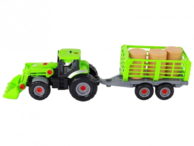 Tracteur Tracteur DIY avec remorque Machine agricole Tournevis