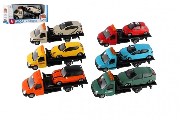 Bburago 1:43 Camion de Remorquage à Plateforme, différents types