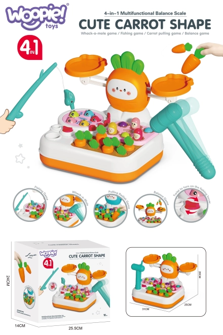 Hra Montessori 4v1 Jouet Montessori Woopie