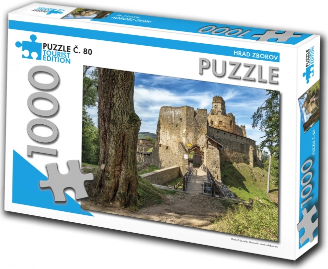 Puzzle Édition Touristique Château Zborov 1000 pièces