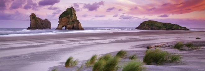 Puzzle panoramique HEYE Plage de Wharariki – 1000 pièces