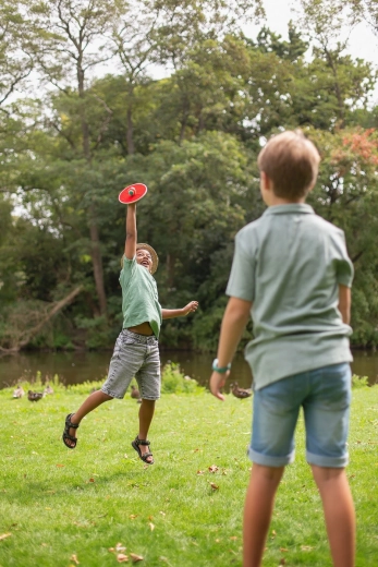 Fun en plein air pour deux joueurs