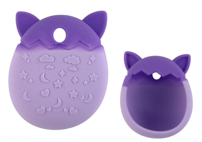 Étui en silicone violet pour Tamagotchi