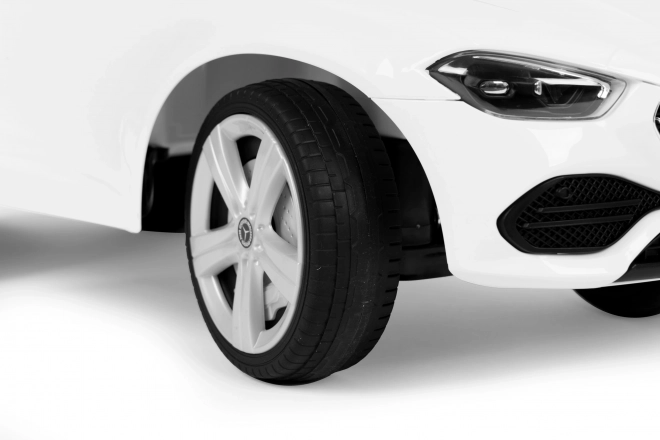 Voiture pour enfants Mercedes C CLASS volant interactif blanc
