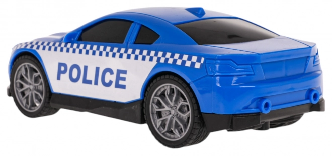 Ensemble hélicoptère + voiture de police
