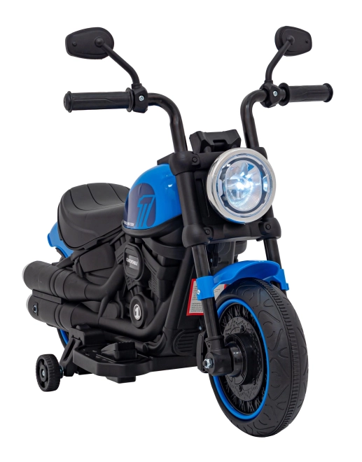 Motocykel Chopper RAPIDE – Modrý