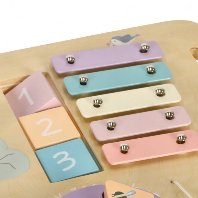 Table d'apprentissage interactif Montessori Lulilo rose