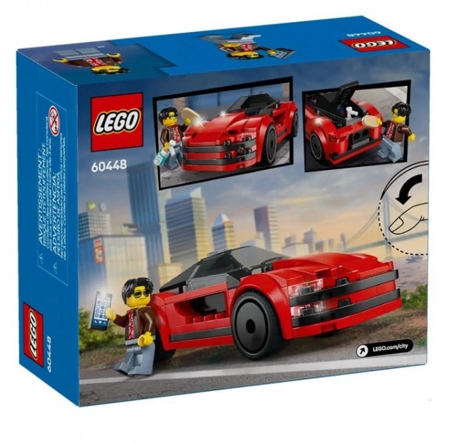 Voiture de sport LEGO City Voiture de sport rouge