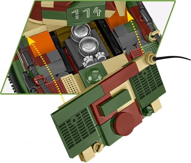 Modèle de char Tiger I de 870 pièces