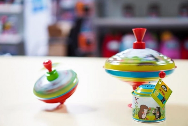 Krtek tournant Kačka métal/plastique 13cm