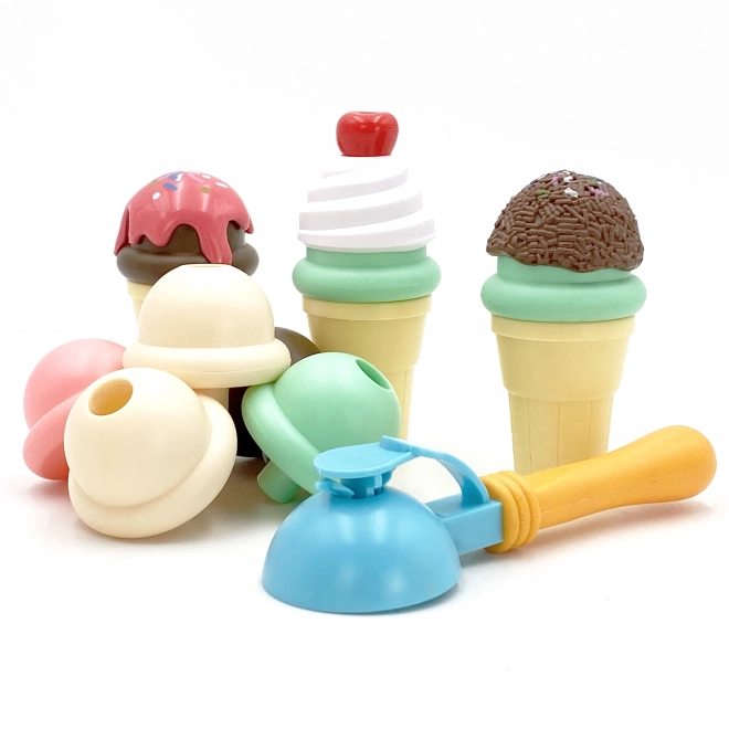 Ensemble de jeux de crème glacée Ice Cream Play Set 15 pcs