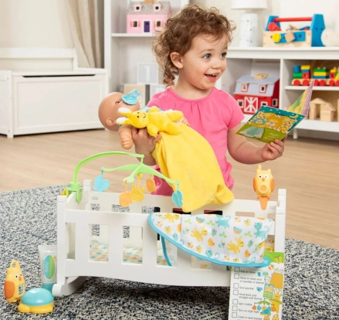 Ensemble pour l'endormissement des poupées et des peluches