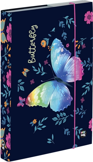 Boîte pour cahiers A5 Jumbo papillon