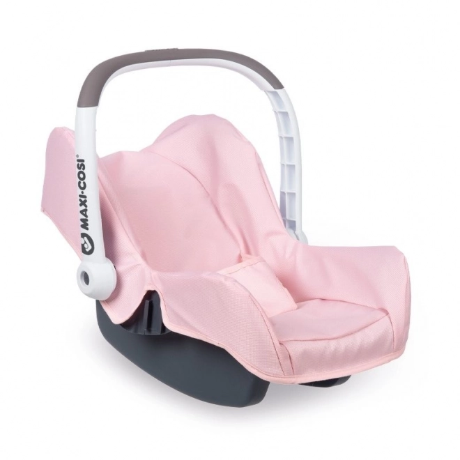 Siège auto et chaise 3-en-1 MC&Q pour poupées rose clair