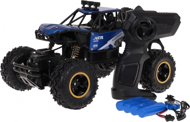 RC rock crawler 1:16 Monster Rock 4x4 – Bleu