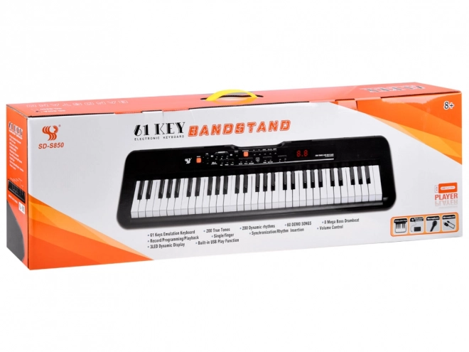 Grand clavier multifonction avec 61 touches