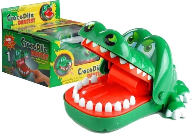 Jeu familial artisanal Crocodile chez le dentiste