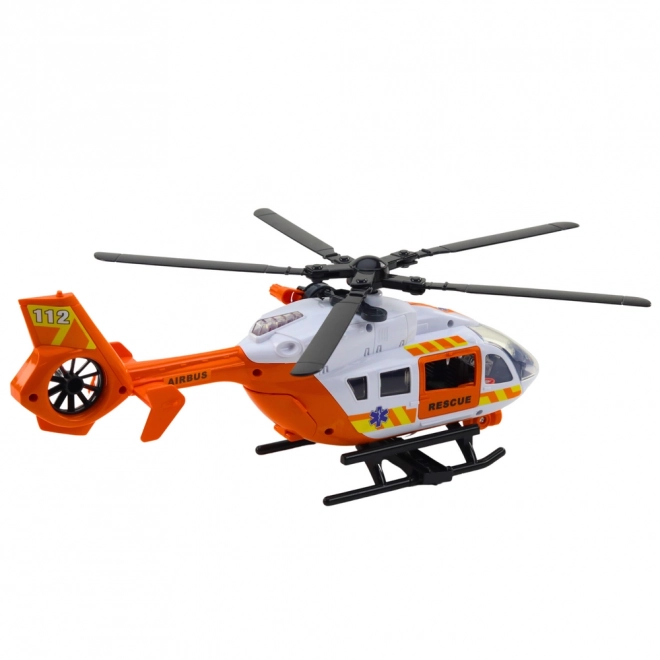 Hélicoptère de secours avec lumières et sons