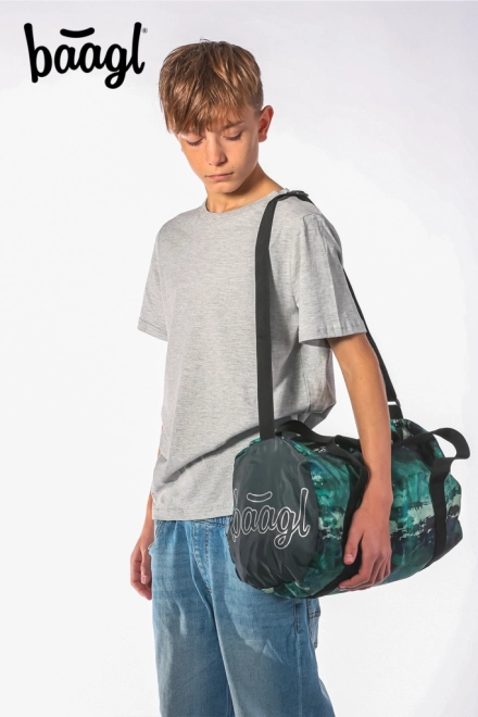 Set BAAGL Skate Forest : sac à dos, trousse et sac de sport