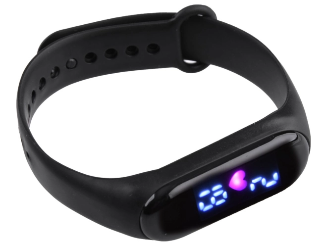Écran LED tactile pour afficher rapidement l’heure