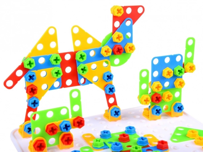 Blocs de construction avec perceuse 268 pièces