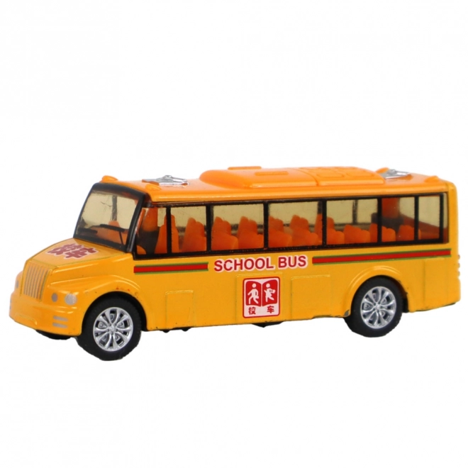 Ensemble de bus colorés Système fractionné 4 éléments