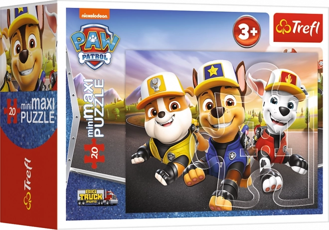 Puzzle Pat'Patrouille miniMAXI 20 pièces