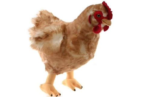 Poulet en peluche