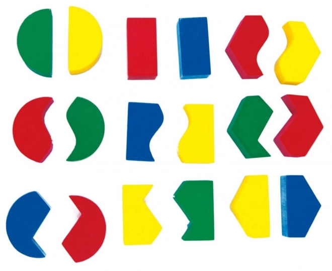 Puzzle en bois Bino Formes géométriques