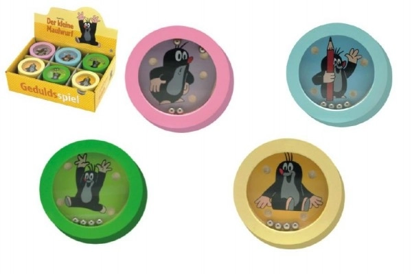 Krtku, vise juste ! jeu casse-tête bois 7,5cm