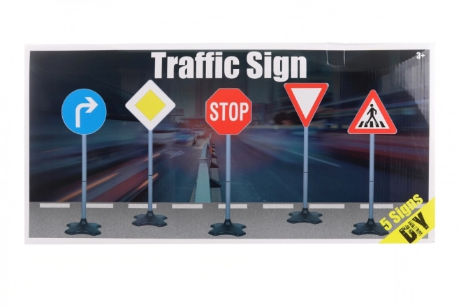 Panneaux de signalisation pour enfants - ensemble de 5 pièces