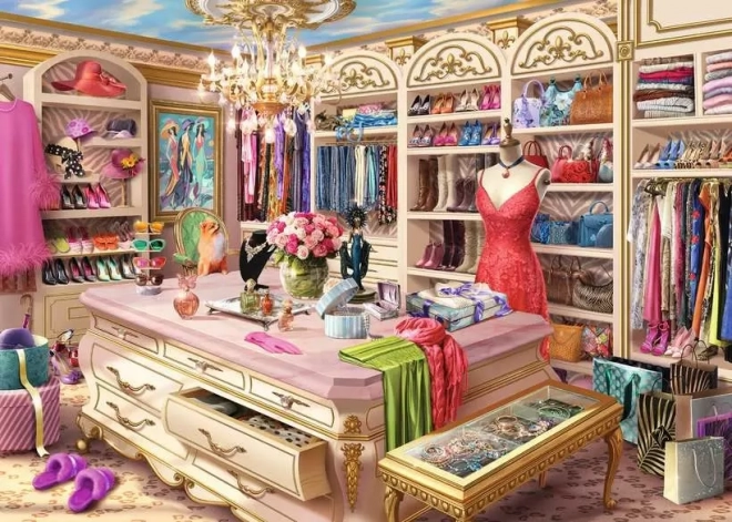 Ravensburger Puzzle Garde-robe Enchantée 1000 pièces