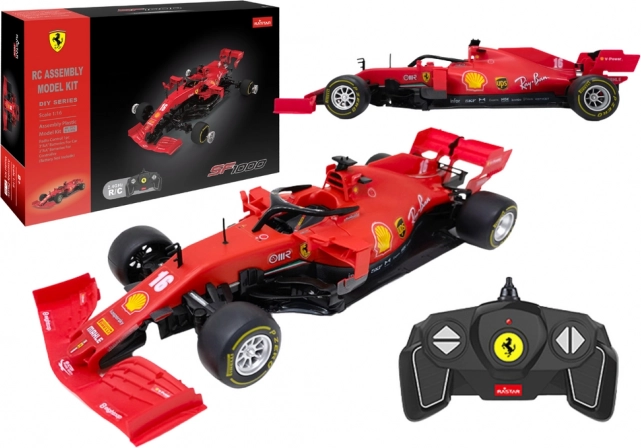 Kit de construction Voiture RC Rastar 1:16 Monoplace Ferrari SF1000 rouge