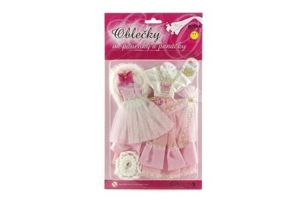 Vêtements avec accessoires pour poupées 2 pièces