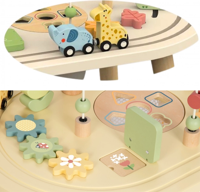Table d’activités en bois Safari TOOKY TOY